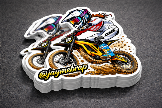 Jayme Brap Race Sticker