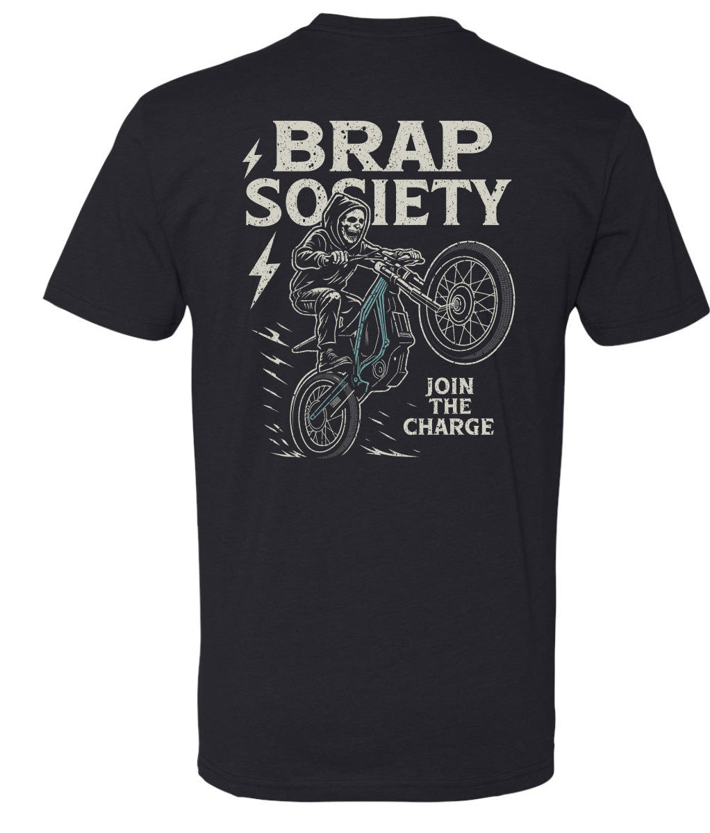 BRAP SOCIETY – Join The Charge Tee